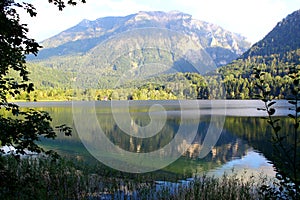 Wonderful scenery at Lake Lunz in Lower Austria