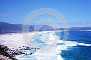 Wonderful seascape with Noordhoek Beach, South Africa photo