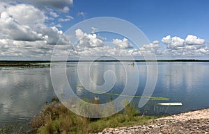 Wonderful Sky and reflection upon water