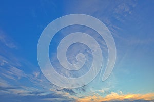 Sky Replacement Sunset Wave Clouds