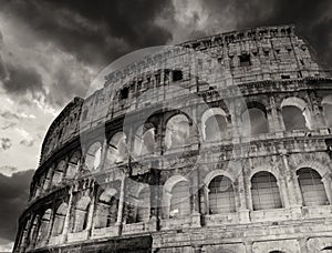 Wonderful view of Colosseum in all its magnificence