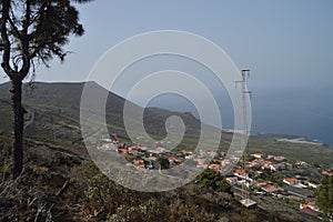 Wonderful Views From The Highest Of The San Antonio Volcano On The Island Of La Palma In The Canary Islands. Travel, Nature,