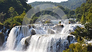 Wonderful Waterfalls of Krka Sibenik, Croatia