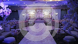 Wonderful wedding hall decoration
