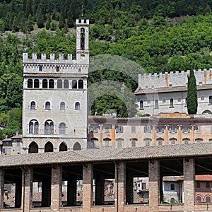 Wonderfull Consuls Palace in Gubbio. Umbria