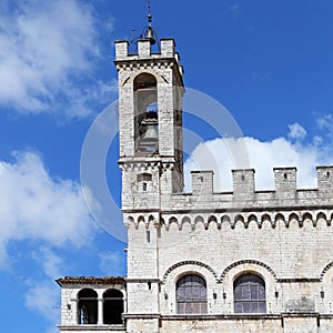 Wonderfull Consuls Palace in Gubbio. Umbria