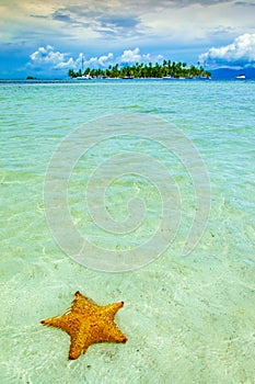 Wonderfull landscape in Bocas del Toro at Panama