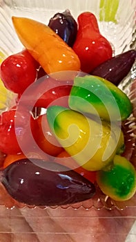Wonderfully colorful platter photo