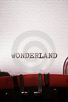 Wonderland concept view