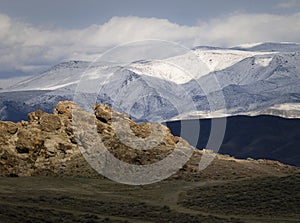 Wonderstone Mountain in the Nevada desert