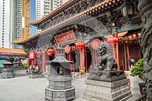 Wong Tai Sin Temple in Hong Kong
