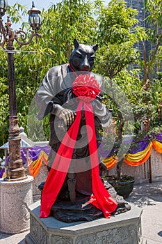 Wong Tai Sin Temple Zodiac copper statue