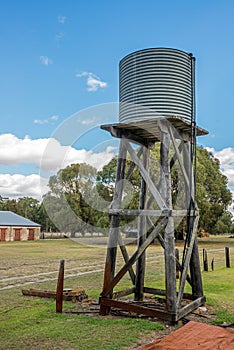 Wonnerup Farm in Western Australia Watertank