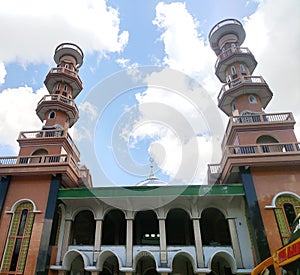 Wonosobo, Indonesia Sept. 12 2021 View of Abdullah kretek mosque