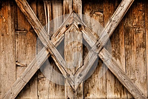 Wood background with antique tables geometric design