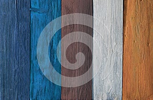 Wood Background Colors, Wooden Multicolored Planks Texture