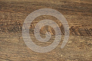 Wood background. Old wood texture. Wooden plank grain background. Striped timber desk close up, old table or floor. Brown boards