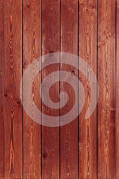 Wood background texture of board surface. Brown wooden grunge plank. Timber grain material pattern of vintage table