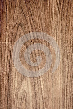 Wood background texture of board surface. Brown wooden grunge plank. Timber grain material pattern of vintage table