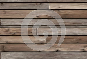 Wood background or texture. Horizontal brown wooden texture for background. Dark brown old wooden background