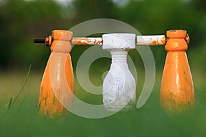 Wood ball, or Woodball sport that originated in Chiang Mai Thailand