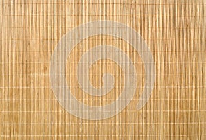 Wood Bamboo Mat Texture Background