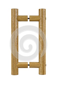 Wood bar doorhandle