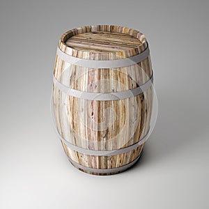 Wood barrel