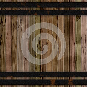 Wood barrel generated seamless hires texture photo
