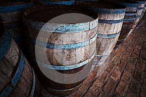 Wood barrels