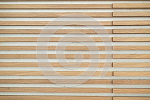 Wood battens wall pattern texture. interior design decoration background