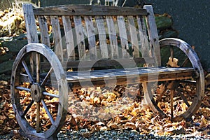 Wood Bench