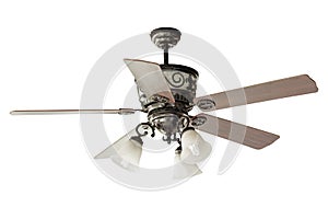 Wood blades Ceiling fan