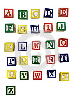 Wood Block Letters photo