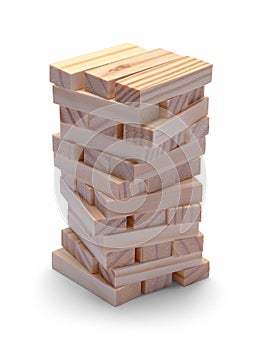 Wood Blocks Tower