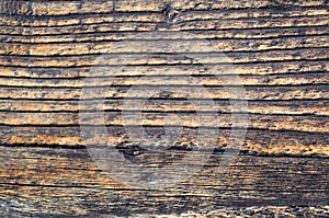 Wood brown grain texture, top view of wooden table wood wall background. Natural, plank.