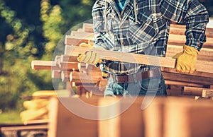 Wood Building Material