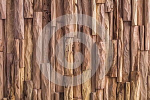 Wood carved panel background