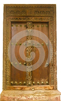 Wood carved Portal