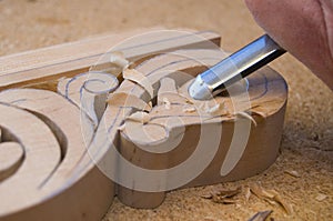 Wood carving 3 photo