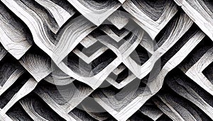 wood carving abstract background ornate texture AI generated