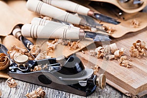 Wood carving tools