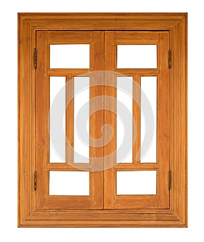 Wood casement Window photo