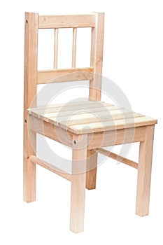 Wood chair