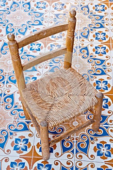 Wood chair