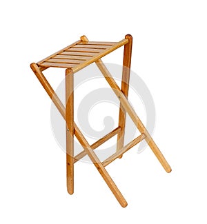 Wood chair photo