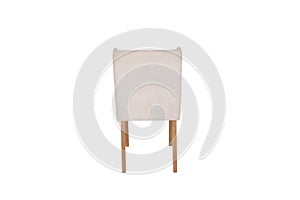 Wood chair. Object isolated of background