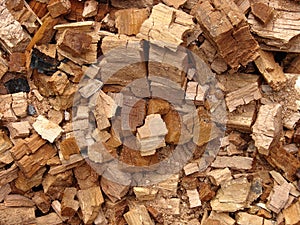 Wood chips