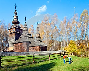 Wood church