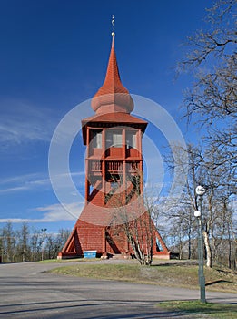 Wood church in Kiruna